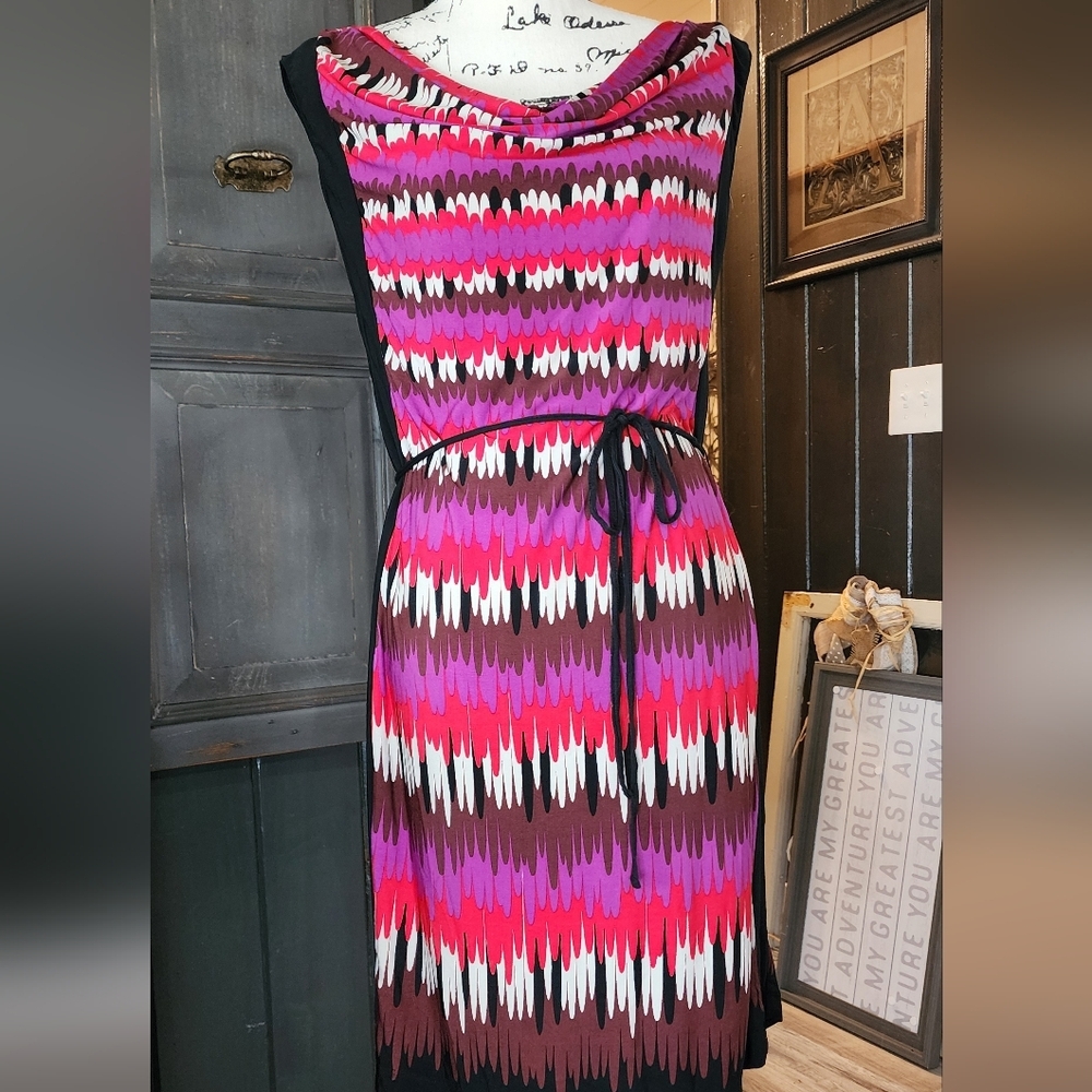 Bisou Bisou Vibrant Multicolor Dress